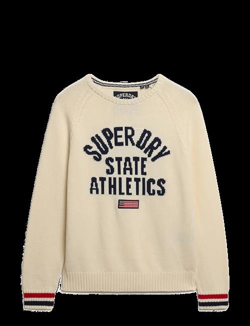 Superdry | Slouchy Intarsia Graphic Knit | L