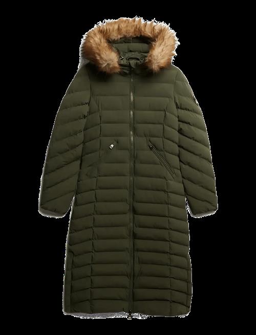 Superdry | Fuji Faux Fur Hooded Longline | XS
