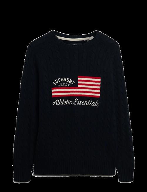 Superdry | Slouchy Cable Flag Knit | S