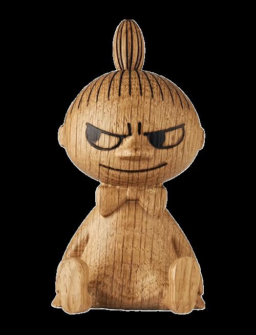 Dsignhouse Moomin | Little My Oak Figurine Made By Hand | 8 CM