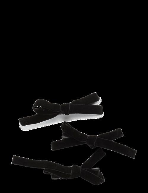 Pipol's Bazaar | Rosella Trippel Bow Black 3Pcs | ONE SIZE