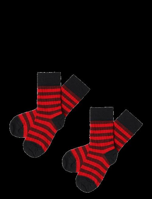 FUB | 2-Pack Classic Stripe Socks | 19/21