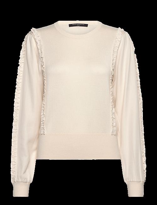 French Connection | Krista Mix Ruffle Slv Jumper | L