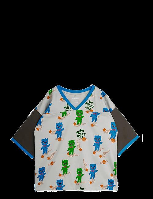Mini Rodini | Aliens Aop Loose Fit Ss Tee | 140/146