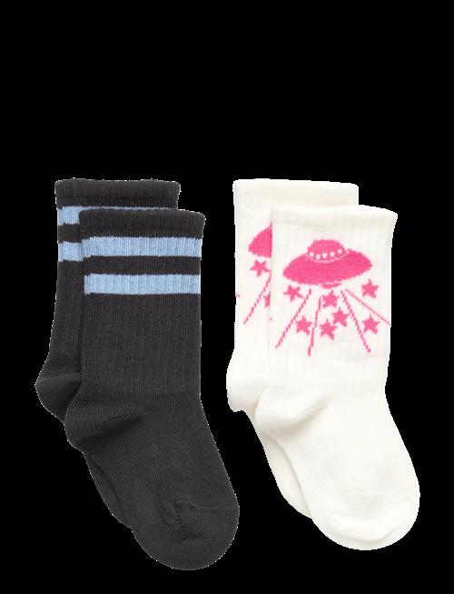 Mini Rodini | Ufo 2-Pack Baby Socks | 13/15