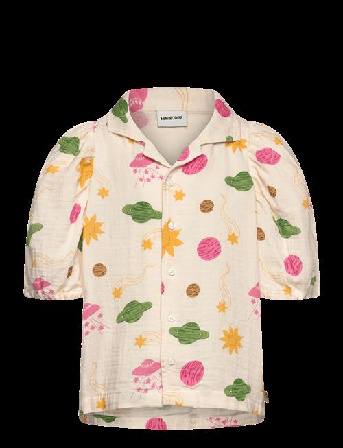 Mini Rodini | Space Aop Muslin Ss Blouse | 140/146
