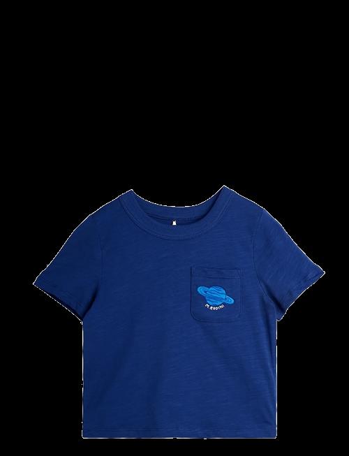 Mini Rodini | Planet Emb Ss Tee | 140/146
