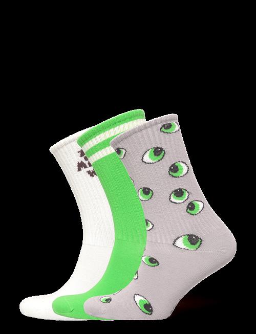 Mini Rodini | Eyes 3-Pack Socks | 24/27