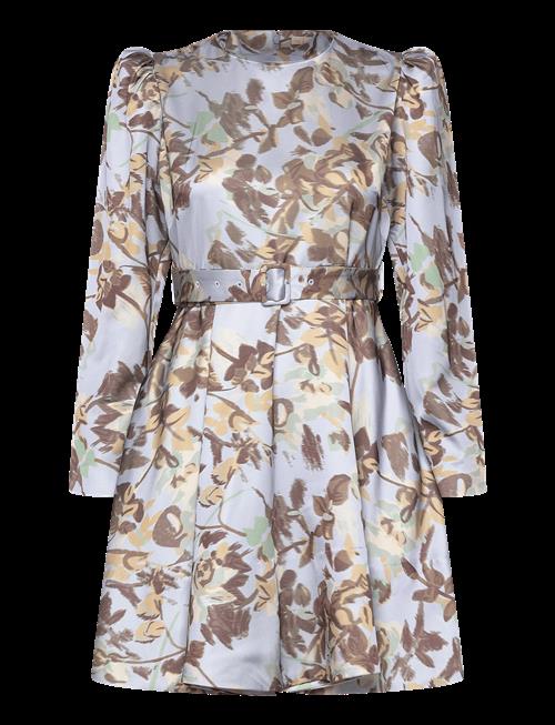 by Ti Mo | Tailored Satin Belt Dress | S