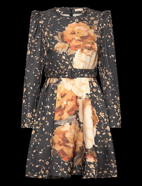 by Ti Mo | Tailored Satin Belt Dress | S