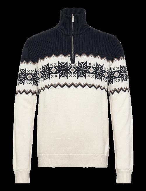 Lindbergh | Jacquard Half Zip Christmas Knit | L