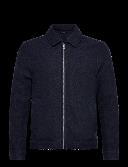 Lindbergh | Wool Blend Zip Through Overshirt | L