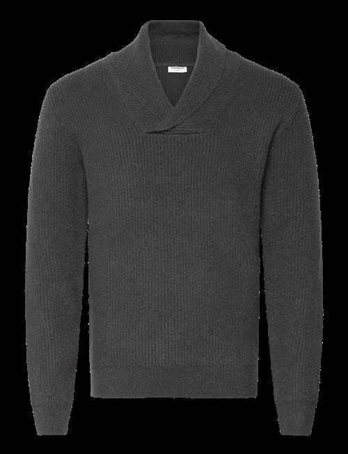 Lindbergh | Shawlcollar Lambswoollook Knit | L
