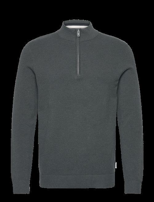 Lindbergh | Structure Zip Neck Knit | XL