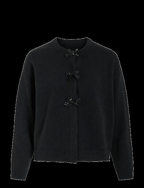 Vila | Vibrianna O-Neck L/S Bow Knit Cardigan | XXL