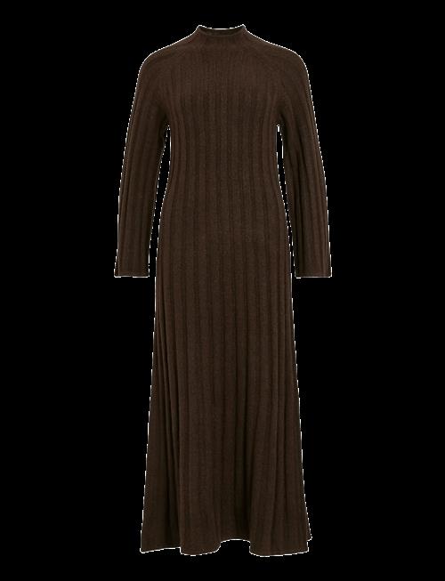Vila | Vicleo Highneck L/S Ankle Knit Dress | XS