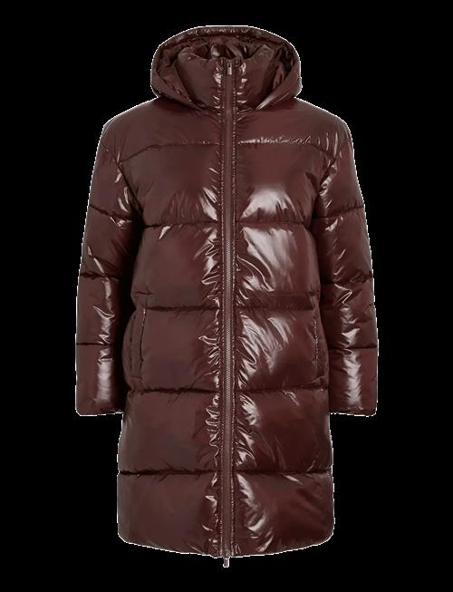 Vila | Vilidda L/S Hood Shinny Puffer Jacket | 34