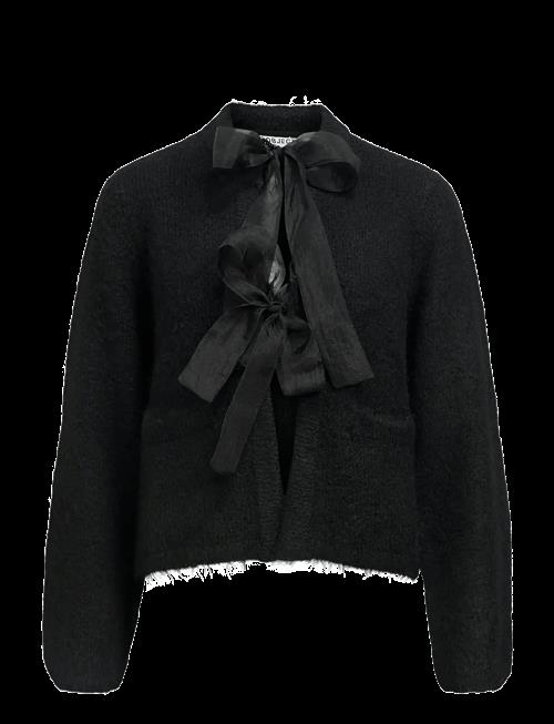 Object | Objsaggia L/S Lo Knit Bow Cardigan Div | S