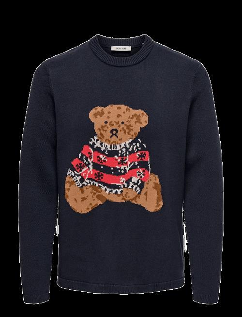 ONLY & SONS | Onsxmas Reg 5 Teddy Crew Knit Cs | XL