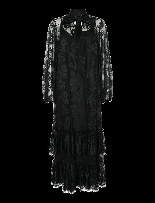 YAS | Yaslacilla Ls Lace Long Dress - Show | 36