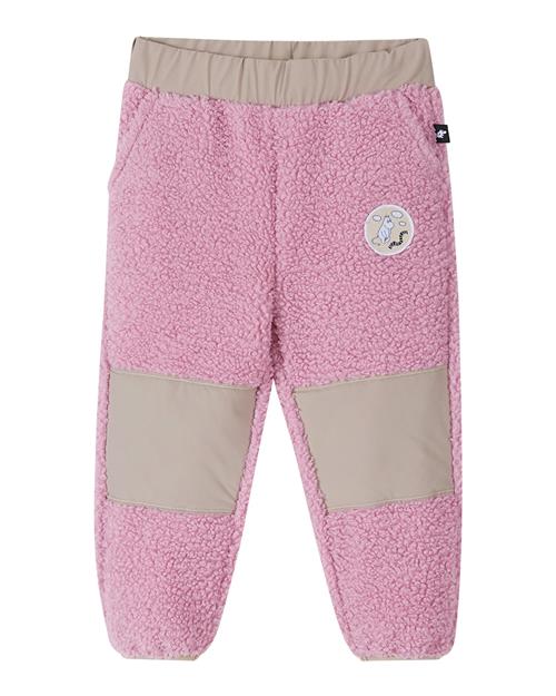 Reima Moomin Lustig Fleecebukser Grey Pink  Grey Pink 110 cm  Lyserød  110 cm  Drenge, Piger