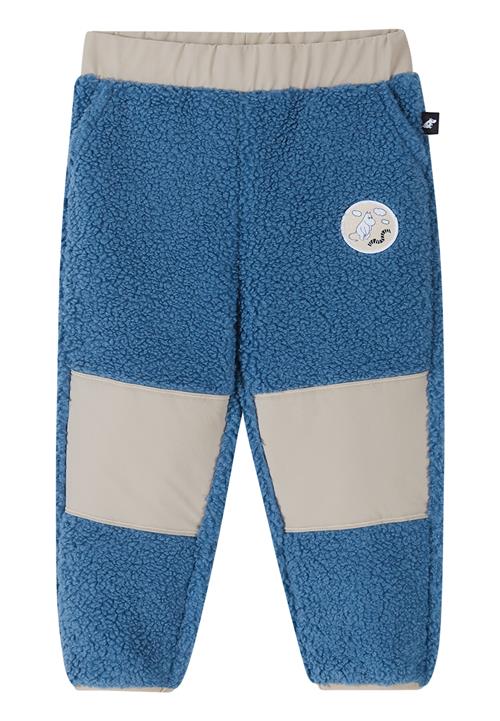 Reima Moomin Lustig Fleecebukser Blue Ocean  Blue Ocean 104 cm  Blå  104 cm  Drenge
