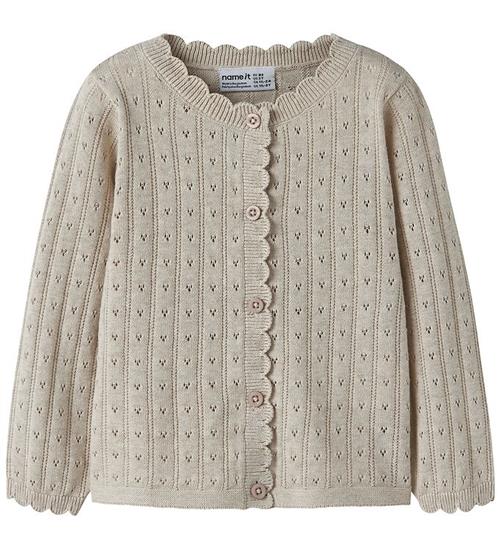 Name it Cardigan - Strik - NmfOlin - Peyote Melange