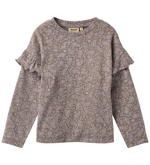 Wheat Bluse - Belinda - Purple Plum Paisley