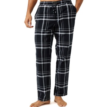Björn Borg Core Flannel Pyjama Pants Sort/Hvid bomuld Small Herre