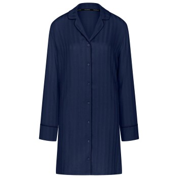 Triumph Amourette Jacquard NDW Nightdress Marineblå viskose 46 Dame