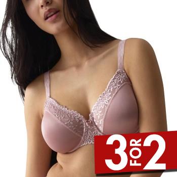 Triumph BH Ladyform Soft W BH Rosa/Grå F 90 Dame