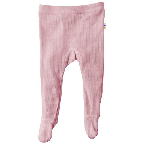 Joha Footed Leggings Old Rose Old Rose-50 cm Uld Lyserød  50 cm  Piger
