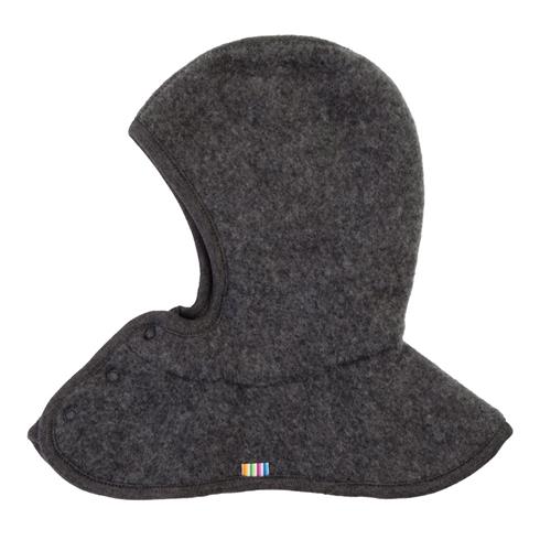 Joha Balaclava I Uld Med Windstop Coke Melange  Coke Melange-52 cm Uld Grå  52 cm  Drenge, Piger