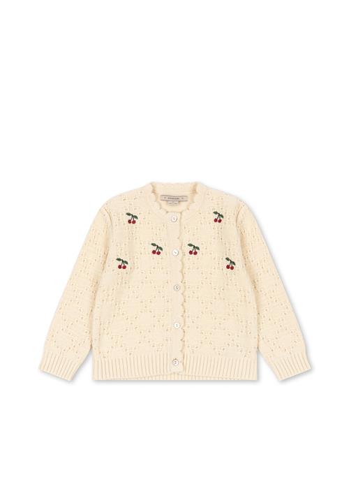Konges Sløjd Cocolo Cardigan Buttercream  Buttercream-7-8Y  Hvid  7-8 år  Piger