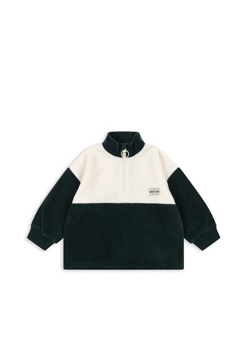 Konges Sløjd Tavi Sweatshirt Med Halv Lynlås Scarab  Scarab-3Y  Sort  3 år  Drenge