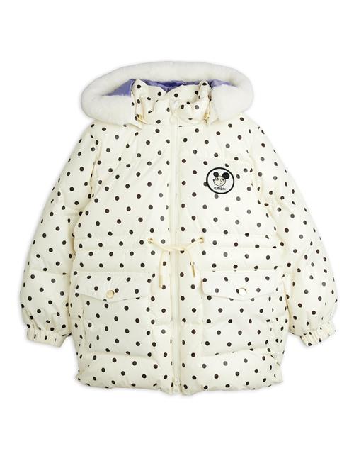 Mini Rodini Ritzratz Pufferjakke Off-white  Off-white 116/122 cm  Hvid  116/122 cm  Drenge, Piger