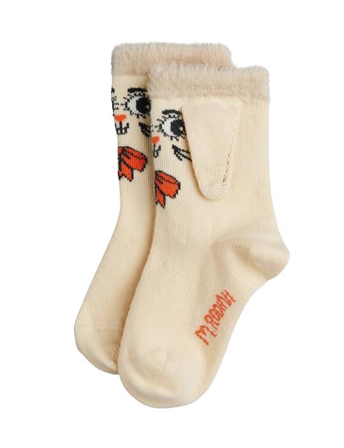 Mini Rodini Rabbit 1-Pack Ear Socks Off-white Off-white 32-35 EU  Hvid  32-35 EU  Drenge, Piger