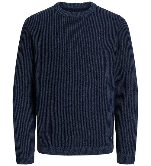 Jack & Jones Bluse - Strik - JjeDover - Sky Captain