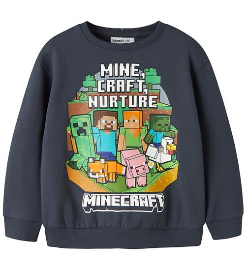 Name it Sweatshirt - NmmSoren - Minecraft - Ombre Blue