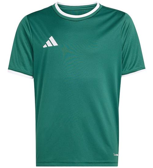 adidas Performance T-shirt - Entrada26 - Mørkegrøn/Hvid