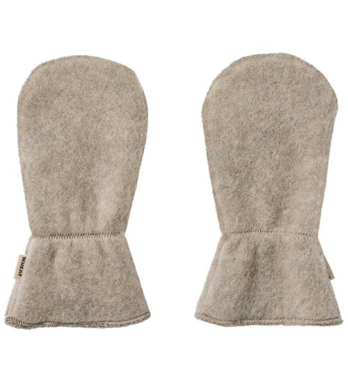 Wheat Luffer - Uldfleece - Jay - Khaki Melange
