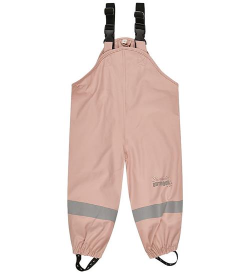 Sterntaler Regnbukser m. Seler - PU - Rosa