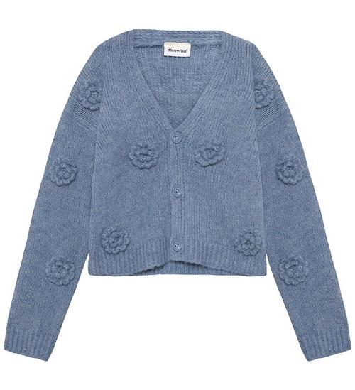 Minymo Cardigan - Strik - Moonlight Blue