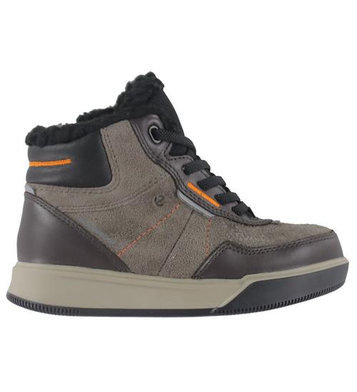 ECCO Vinterstøvler - Street Court Sporty - Mocha/Marron/Sort