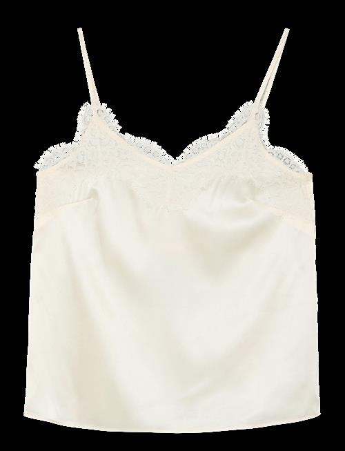 Rosemunde | Rwjade Silk Strap Lace Top | 40