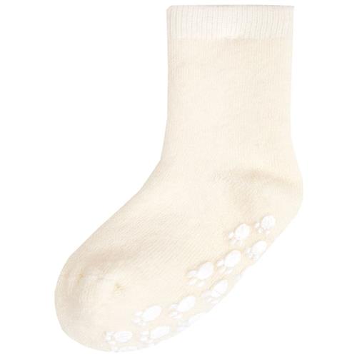Joha Uldstrømpe Med Anti-slip Offwhite  Offwhite-23-26 EU  Hvid  23-26 EU  Drenge, Piger