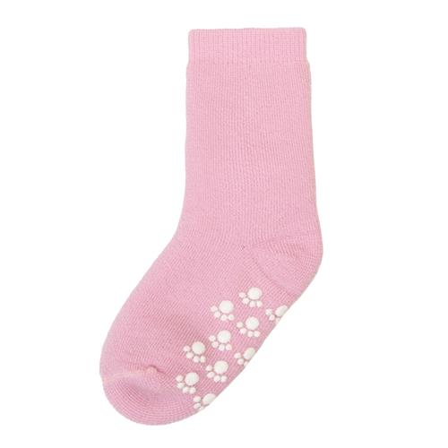 Joha Uldstrømpe Med Anti-slip Rosa  Rosa-15-18 EU  Lyserød  15-18 EU  Piger