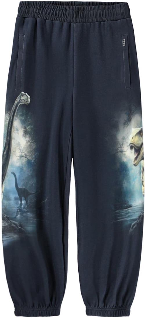 Molo Aimon Soft Pants Twilight Dinos Twilight Dinos 116 cm  Marineblå  116 cm  Drenge