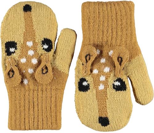 Molo Kenau Mittens Camel Camel 1-2 Y  Brun  1-2 år  Piger