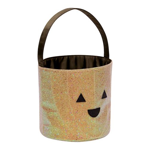 Mimi & Lula Trick Or Treat Slikspand Glitter Pumpkin  Glitter Pumpkin-One Size  Beige  One Size 3-8 Years Piger